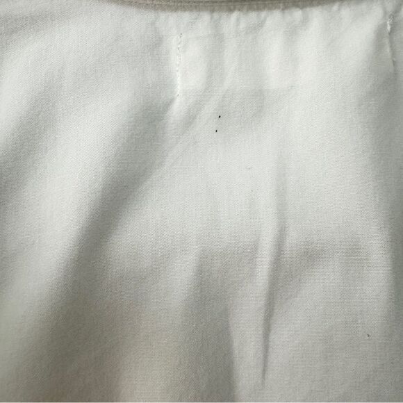 Zara Girls Embroidered Flower Ruffle Button Down Shirt Size 10 - Picture 7 of 7